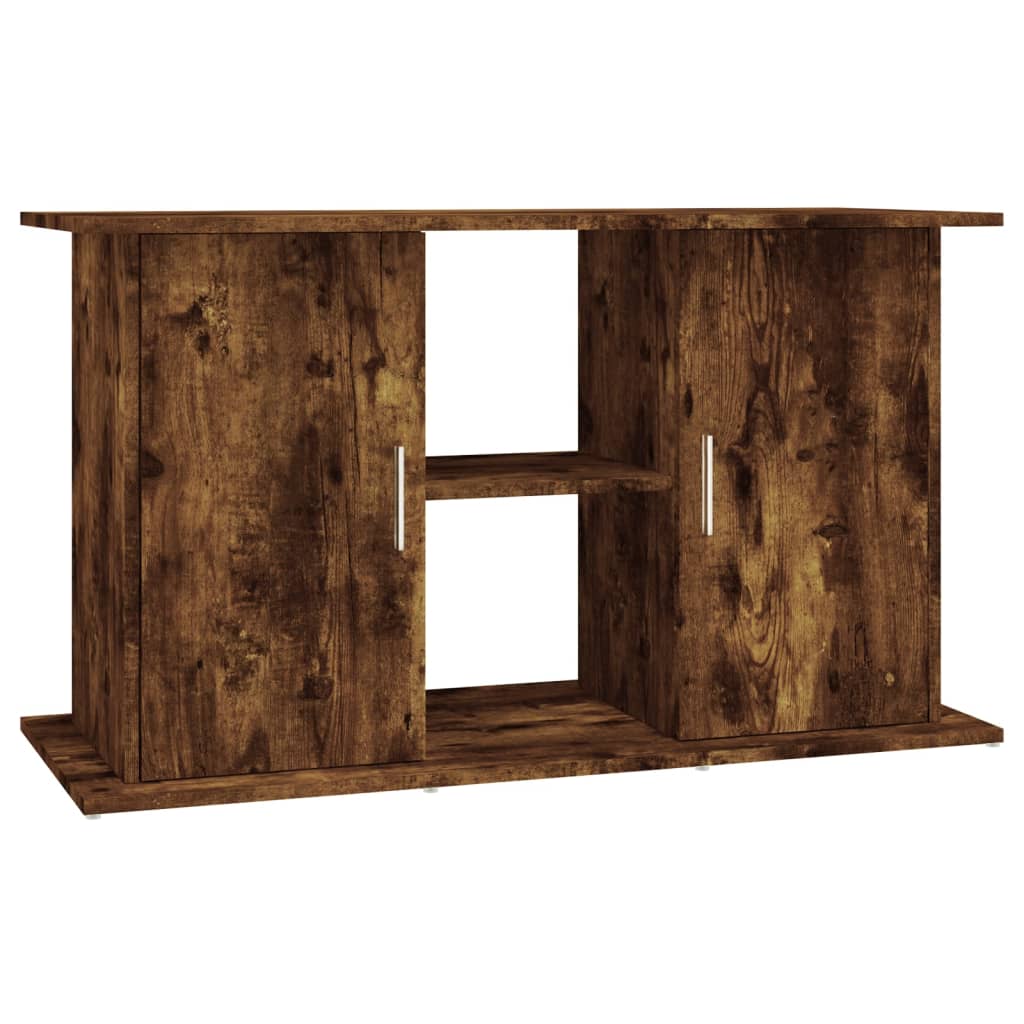 Supporto Acquario 101x41x58 cm in Legno Multistrato Rovere Fumo
