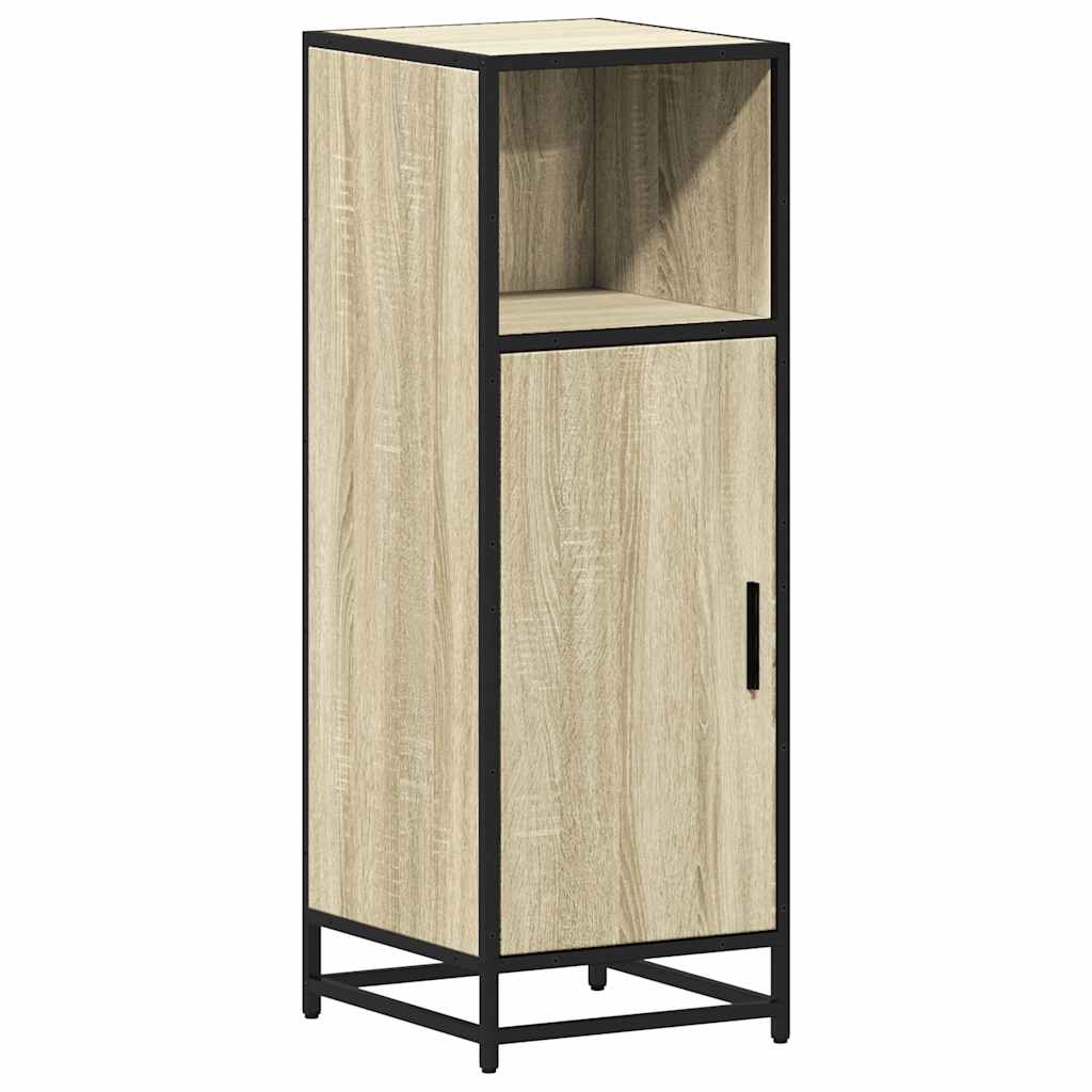Armadietto Bagno Rovere Sonoma 35x37,5x100 cm Legno Multistrato