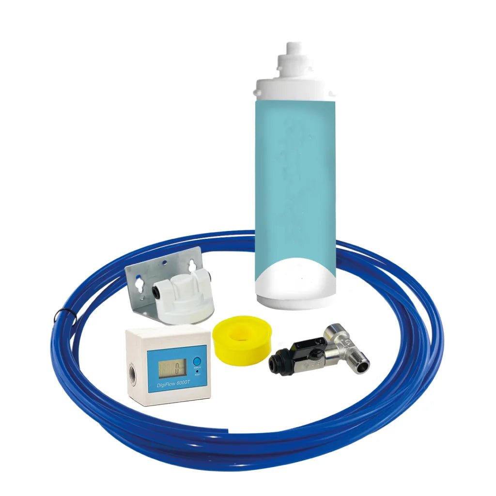 CGP Iseo Refrigeratore acqua con Filtrazione Soprabanco 25Lt/h. Bianco – 3 Vie Liscia ambiente, fredda e gassata