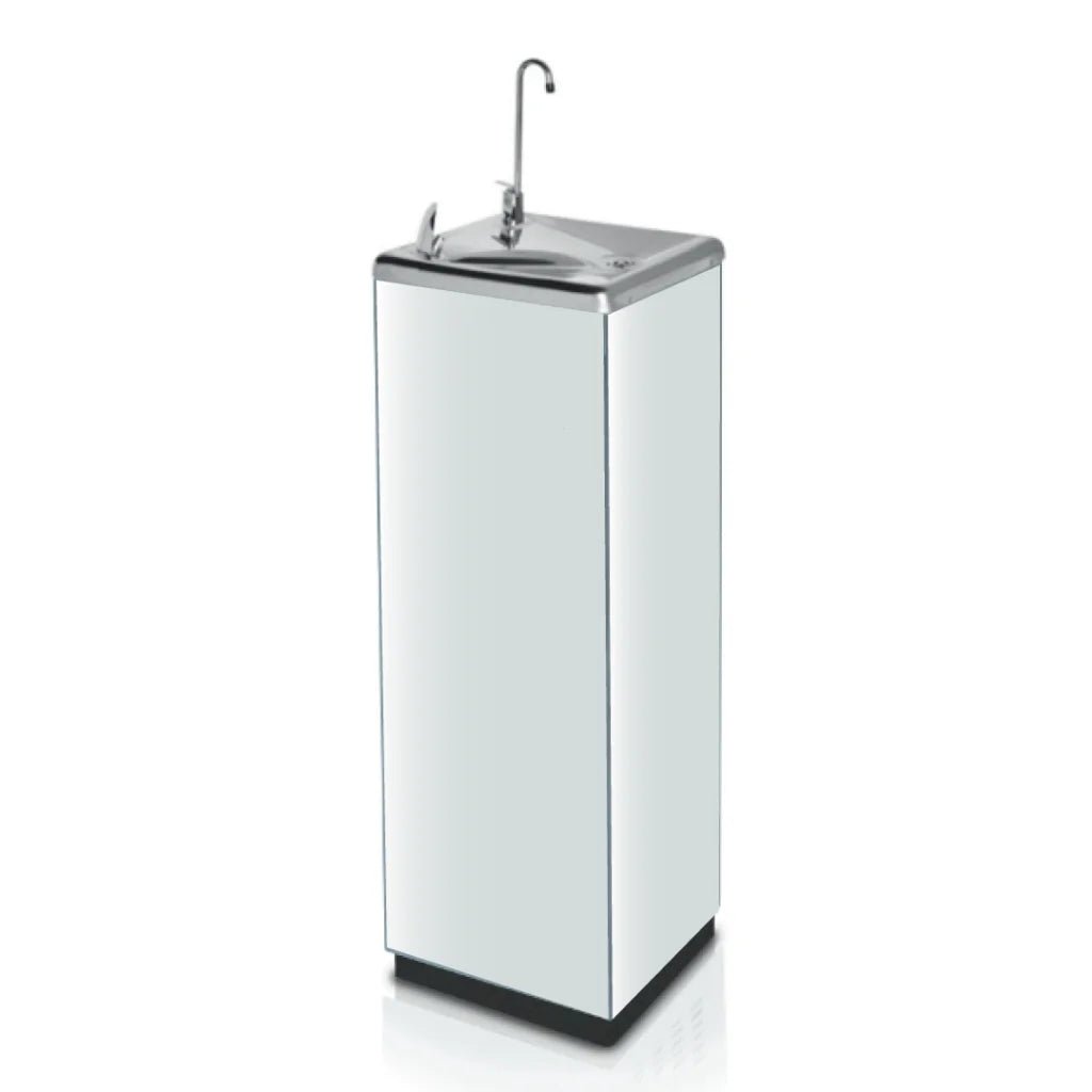 CGP Oasis 70 Refrigeratore con fontanella a Colonna con Filtrazione per Imbarcazioni 70lt/h. 2 Rubinetti – 1 via Acqua liscia e fredda