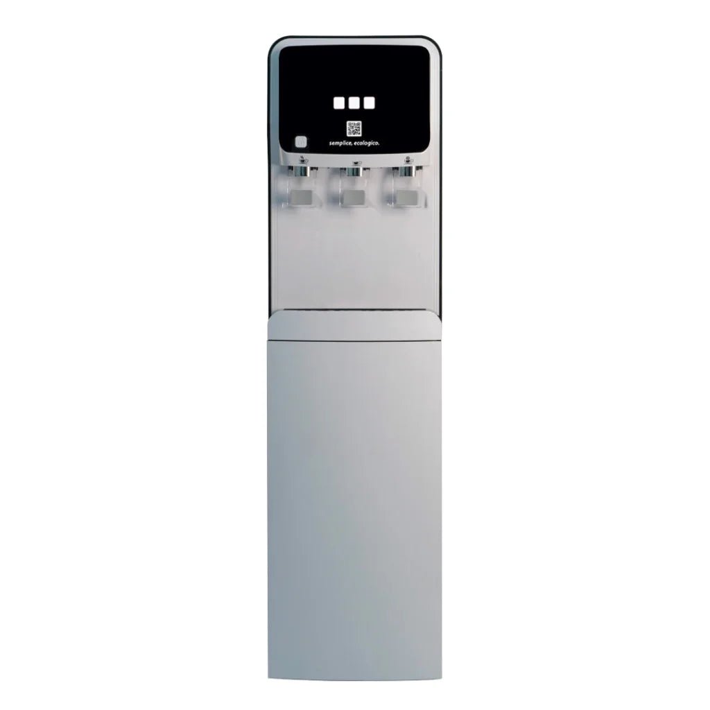 Cool Dispenser Acqua Refrigerata a Colonna con Ultrafiltrazione – 3 vie acqua fredda, calda e ambiente