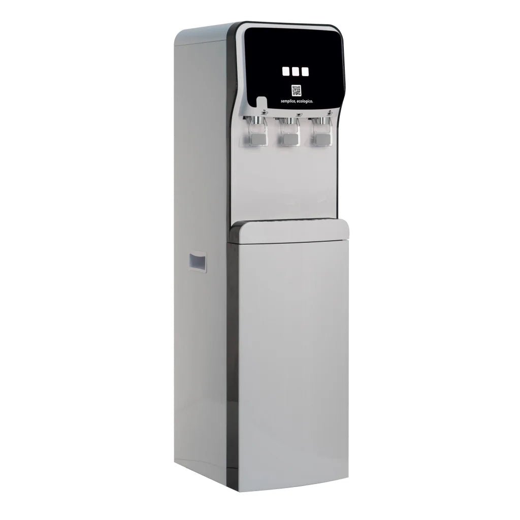 Cool Dispenser Acqua Refrigerata a Colonna con Ultrafiltrazione – 3 vie acqua fredda, calda e ambiente