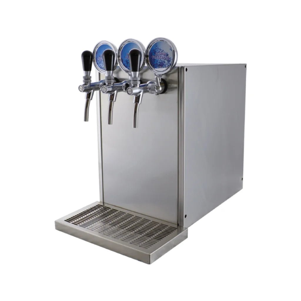 Water Purifier with Refrigeration for Bars and Restaurants Above Counter Poseidon 3 Ways 120lt./h