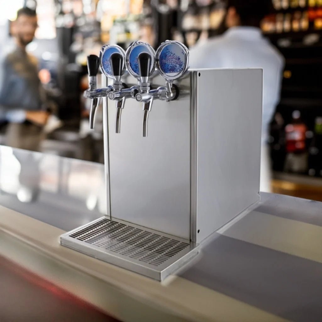 Water Purifier with Refrigeration for Bars and Restaurants Above Counter Poseidon 3 Ways 80lt./h