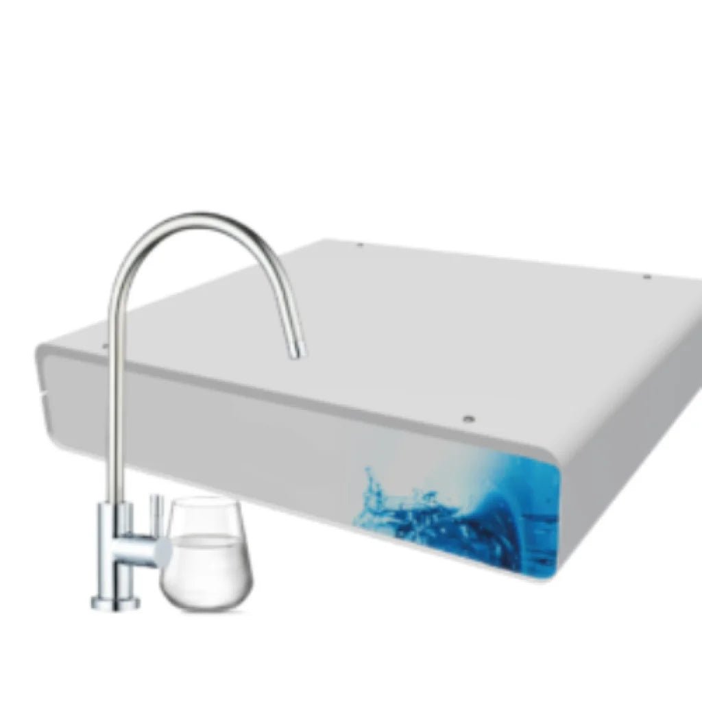 Depuratore acqua NINFA Osmosi inversa diretta Sottolavello 2 Vie Acqua Liscia/Gassata 2x200GPD
