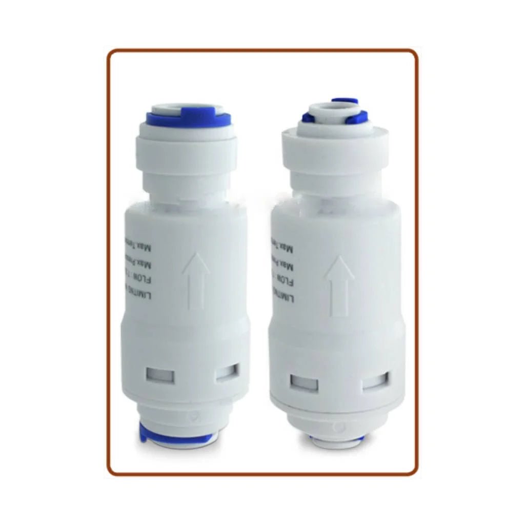 Pacchetto Installazione Valvola limitatore di Pressione Acqua Innesto Rapido (1/4’ + 3/8’)