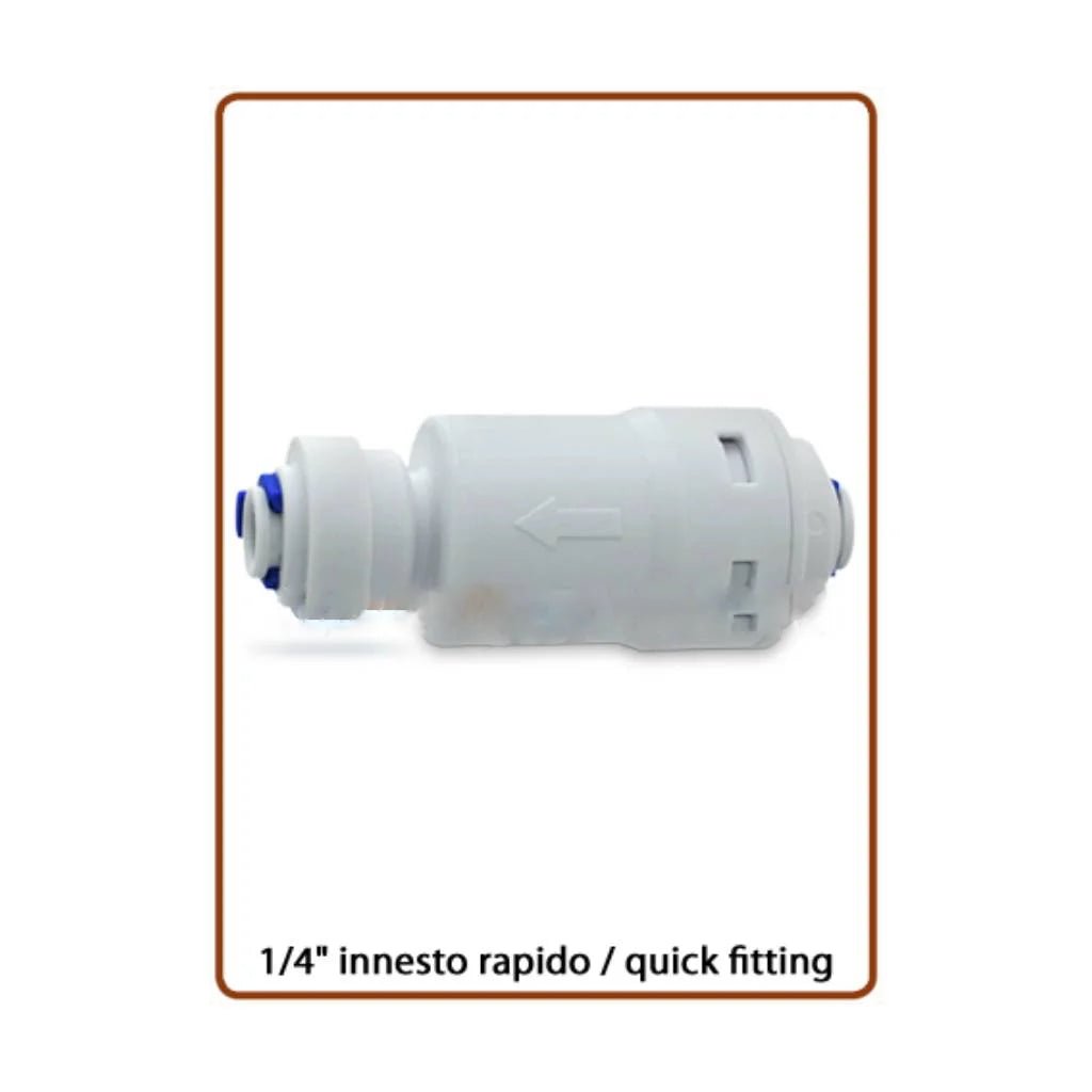 Pacchetto Installazione Valvola limitatore di Pressione Acqua Innesto Rapido (1/4’ + 3/8’)