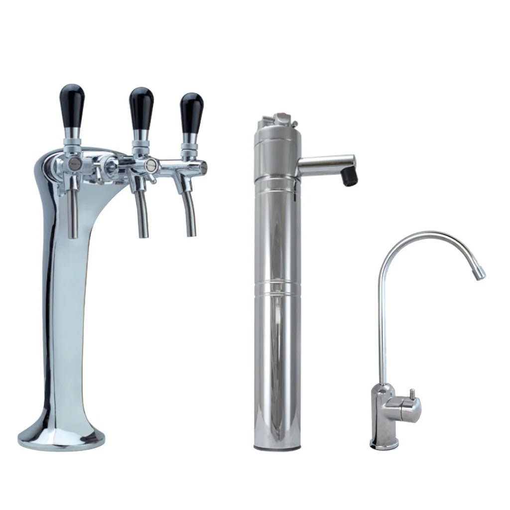 Poseidon Plus Water Chiller with Filtration 200Lt/h. Sottobanco – 3 ways, Smooth, Carbonated and Cold