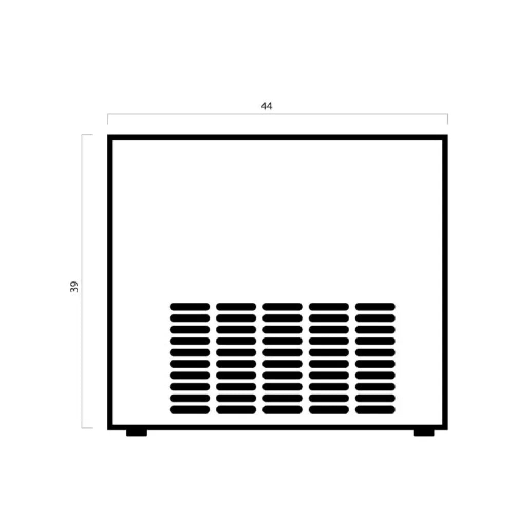 Refrigeratore Acqua Poseidon Plus con Filtrazione 80Lt/h. Sottobanco – 3 vie, Liscia, Gassata e Fredda