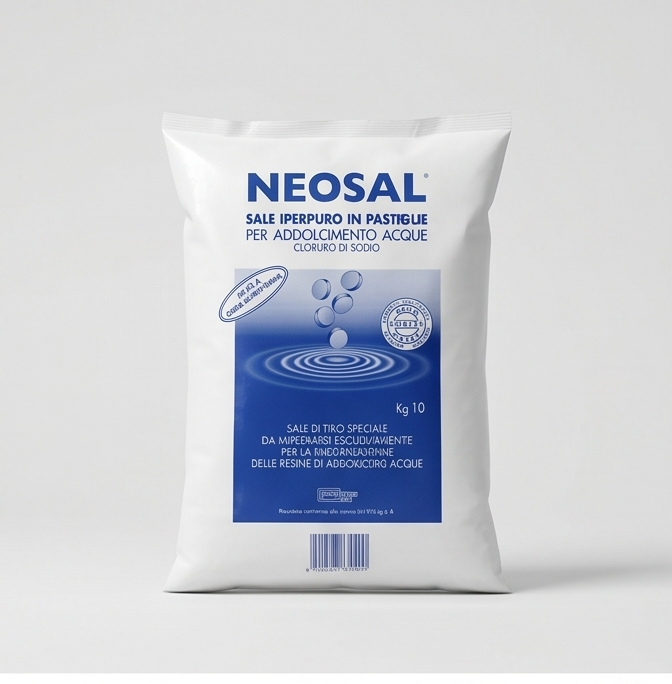 Sale per Addolcitore NEOSAL — Rigenerazione Ottimale, Protezione Totale