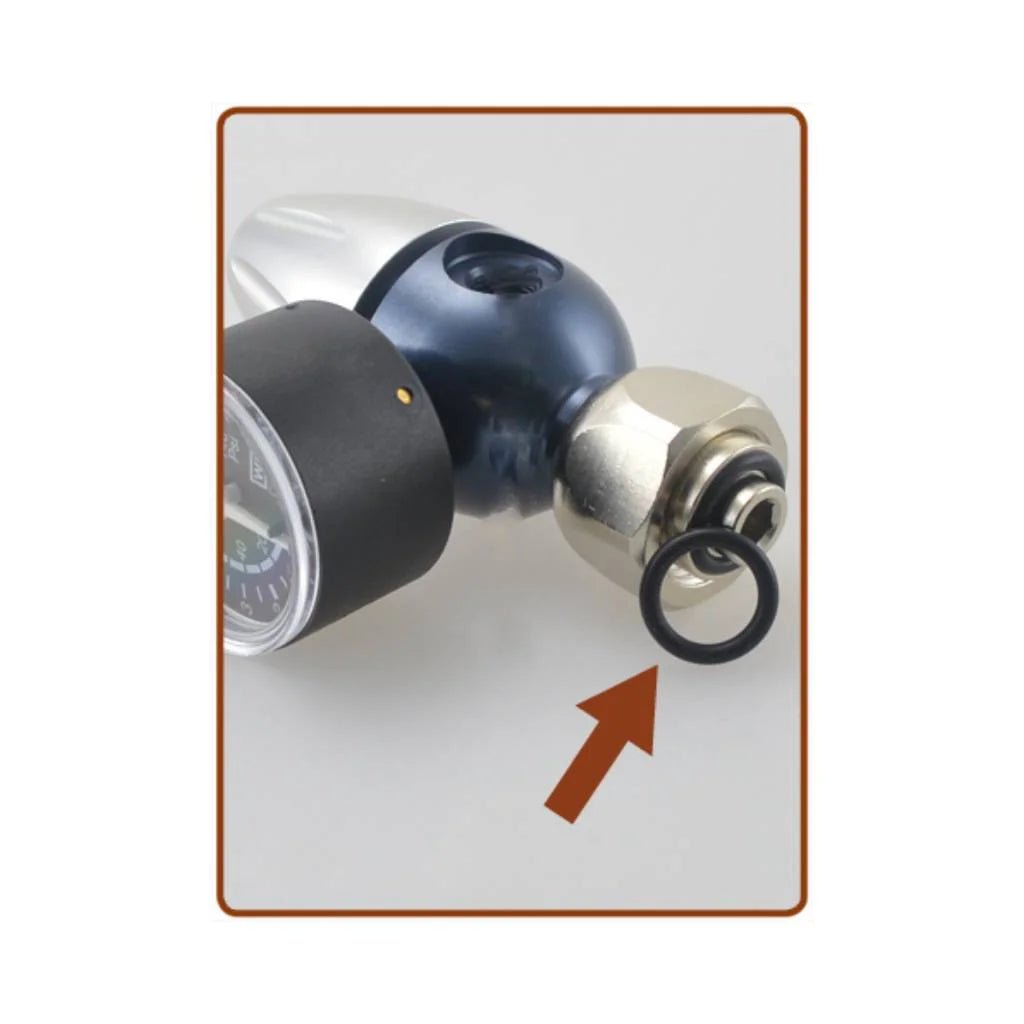 SR-02 Riduttore di pressione Co2 per Bombole Ricaricabili