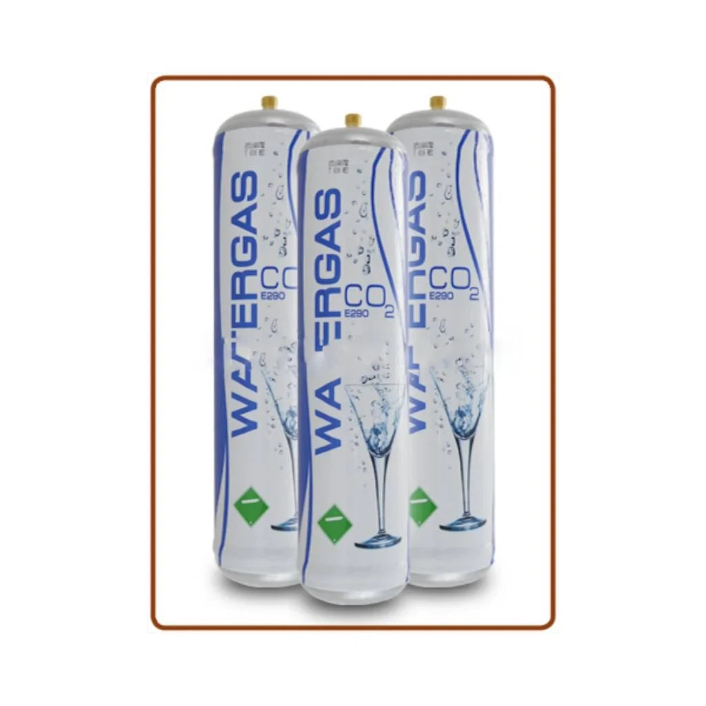 1 Bombola CO2 monouso E290 per refrigeratori acqua 600gr -