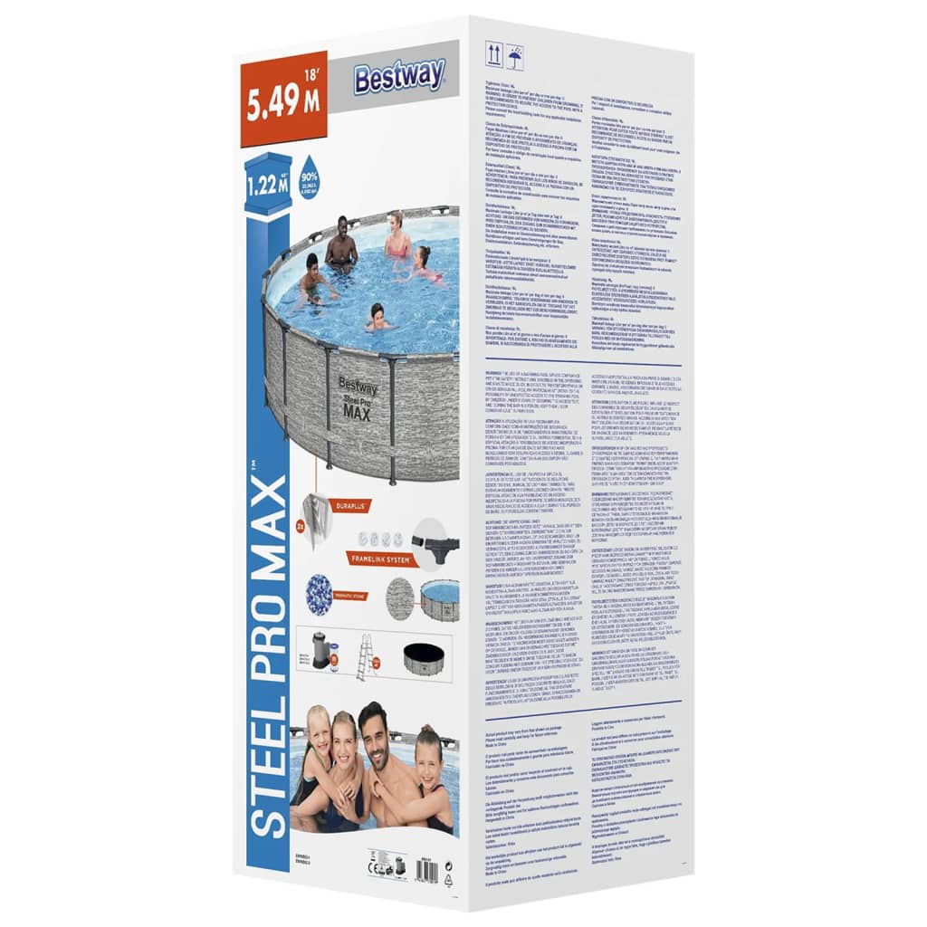 Piscina Power Steel 549x122 cm