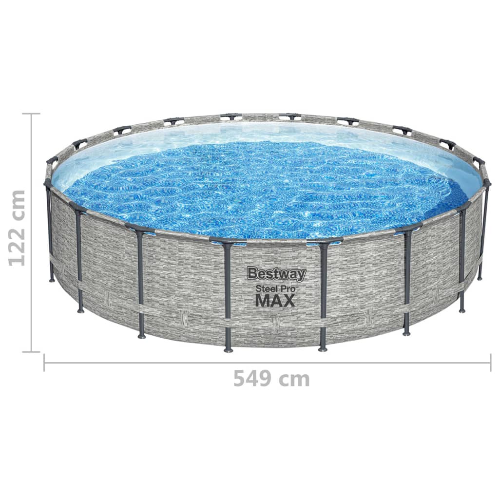 Piscina Power Steel 549x122 cm