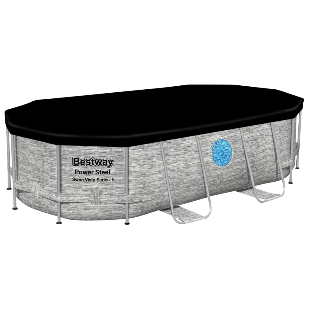 Set Piscina Power Steel 427x250x100 cm