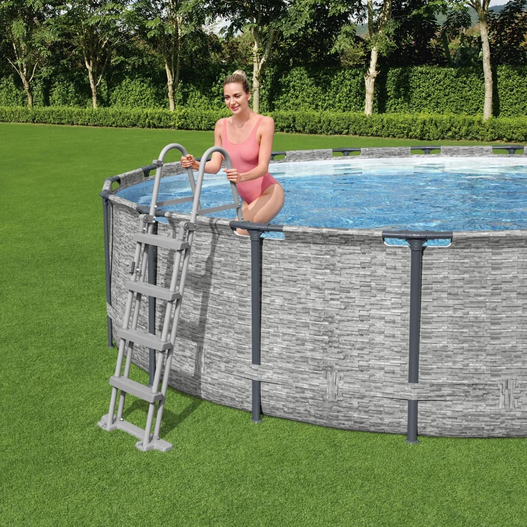 Scaletta per Piscina Flowclear a 4 Gradini 122 cm
