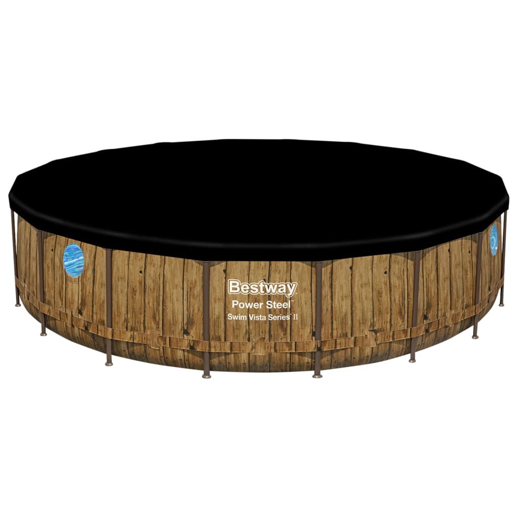 Set Piscina Power Steel 549x122 cm