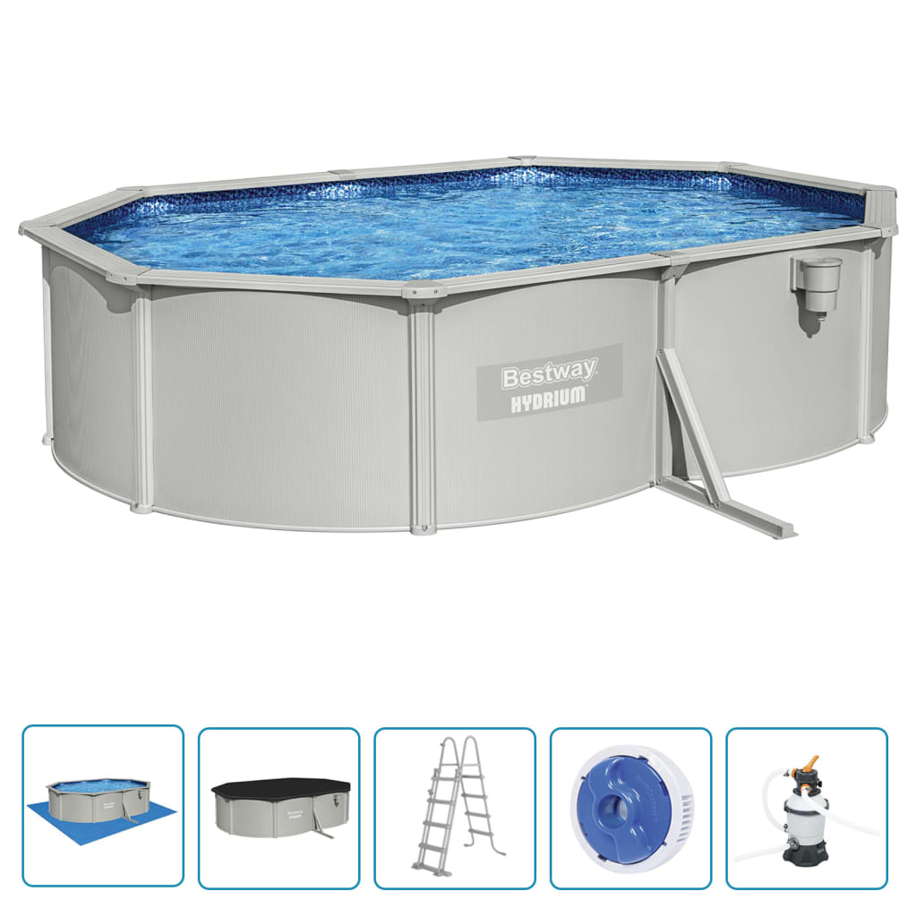 Set Piscina Hydrium 500x360x120 cm