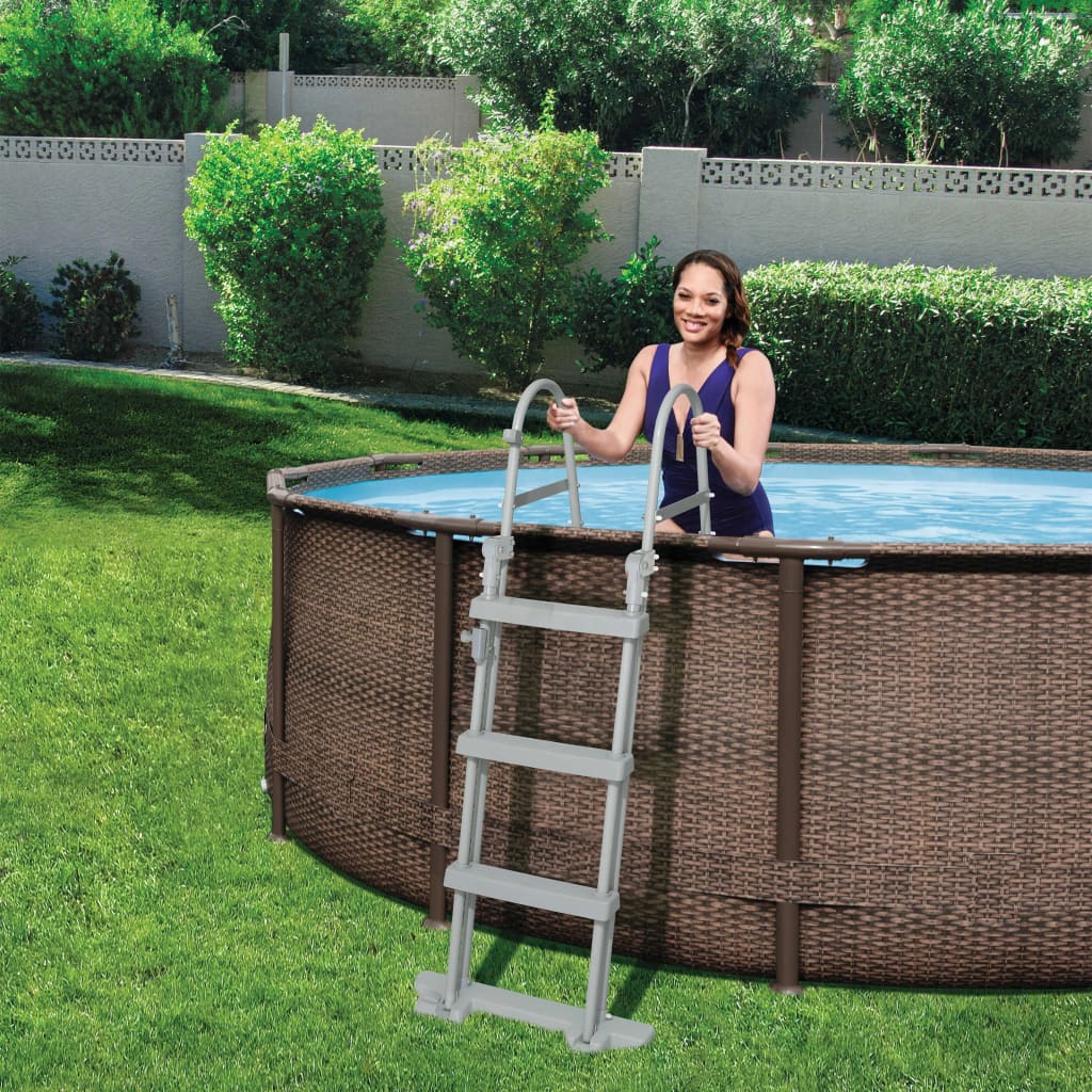 Scaletta per Piscine a 4 Gradini Flowclear 122 cm 58331