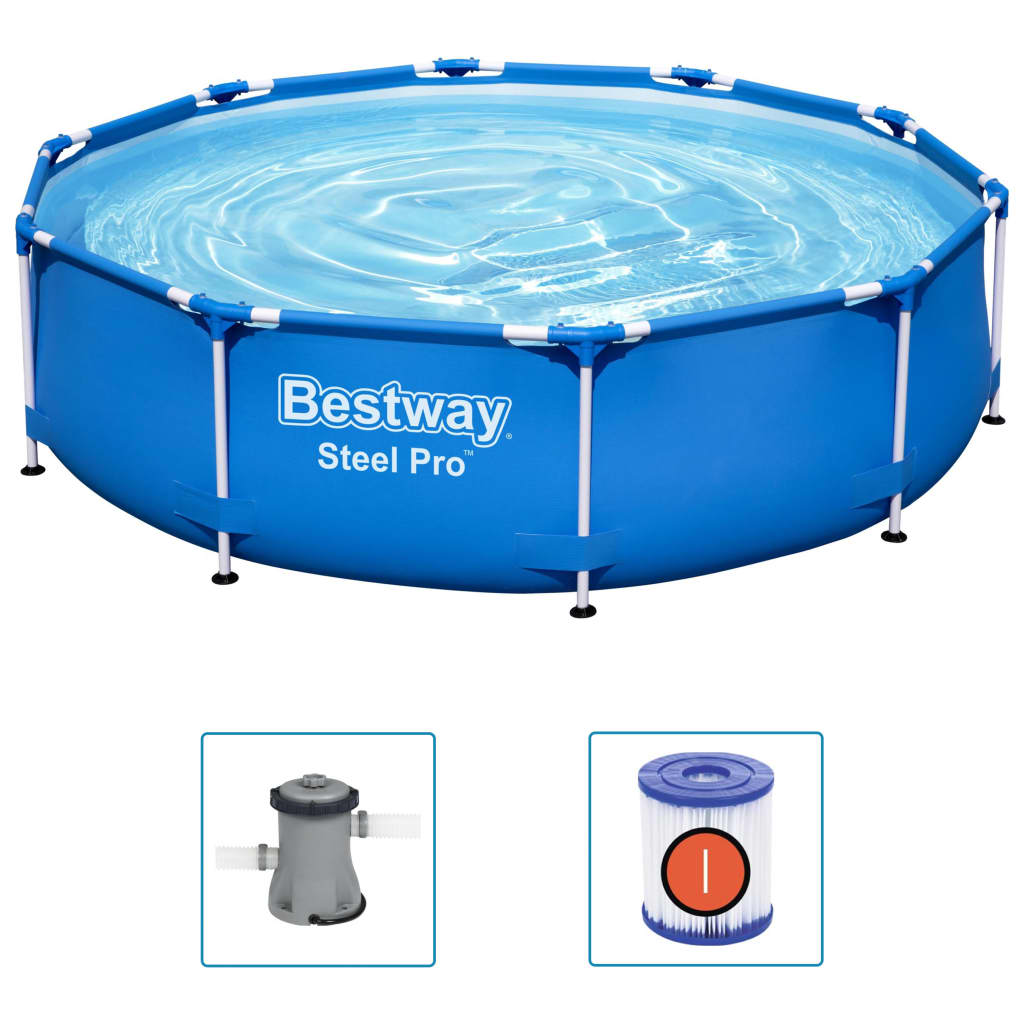 Piscina Steel Pro 305x76 cm