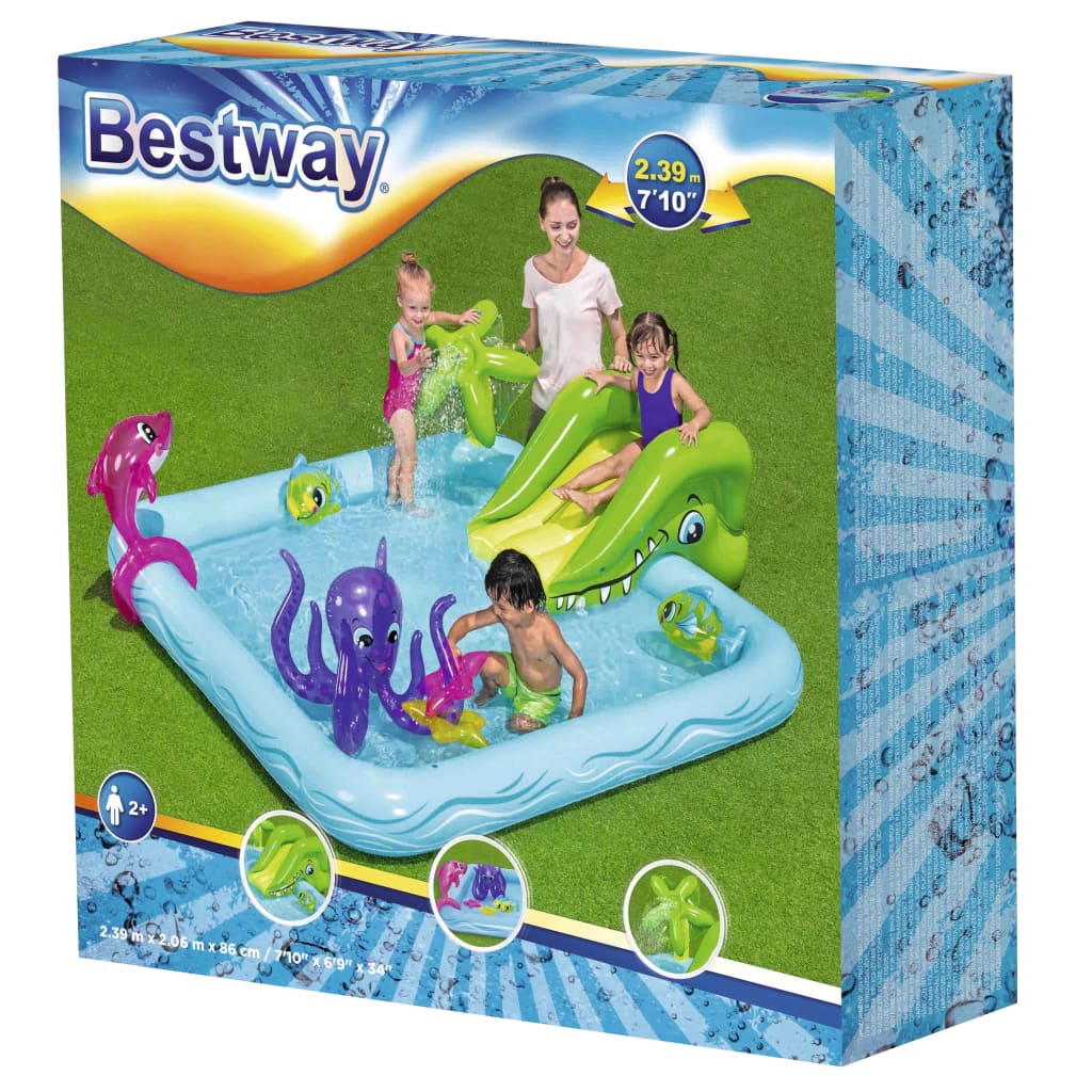 Centro Giochi Gonfiabile Aquario Fantastico 239x206x86 cm