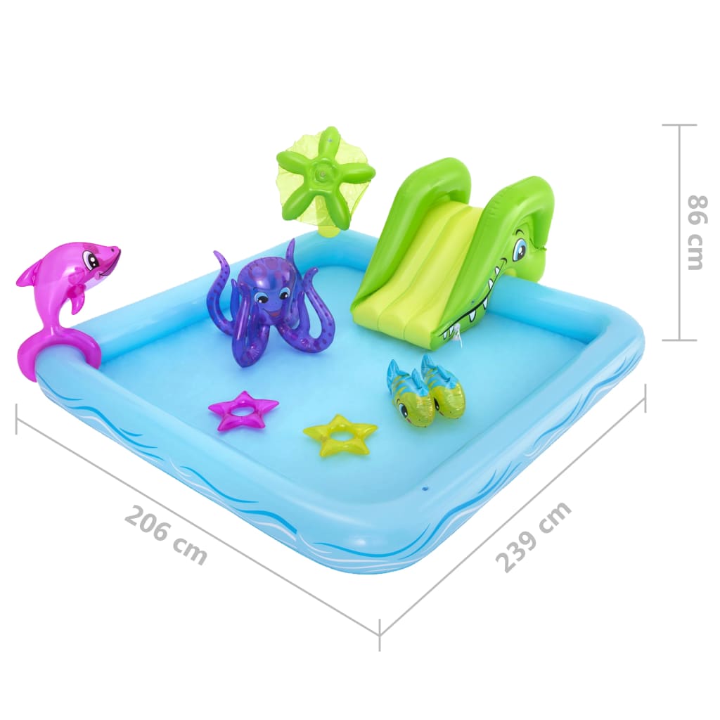 Centro Giochi Gonfiabile Aquario Fantastico 239x206x86 cm