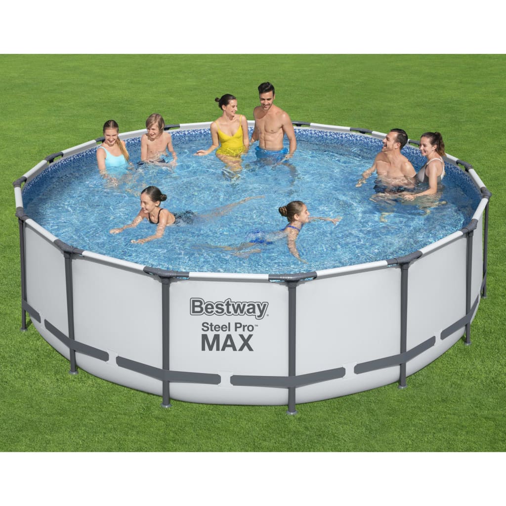 Set Piscina Steel Pro MAX 488 x 122 cm