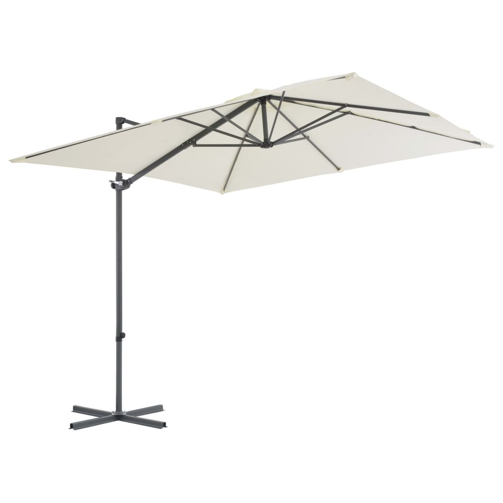 Ombrellone da Giardino con Base Portatile Sabbia