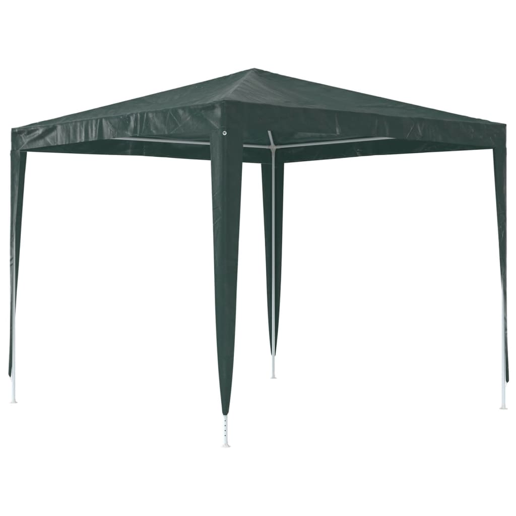 Gazebo Professionale 2,5x2,5 m Verde 90 g/m²