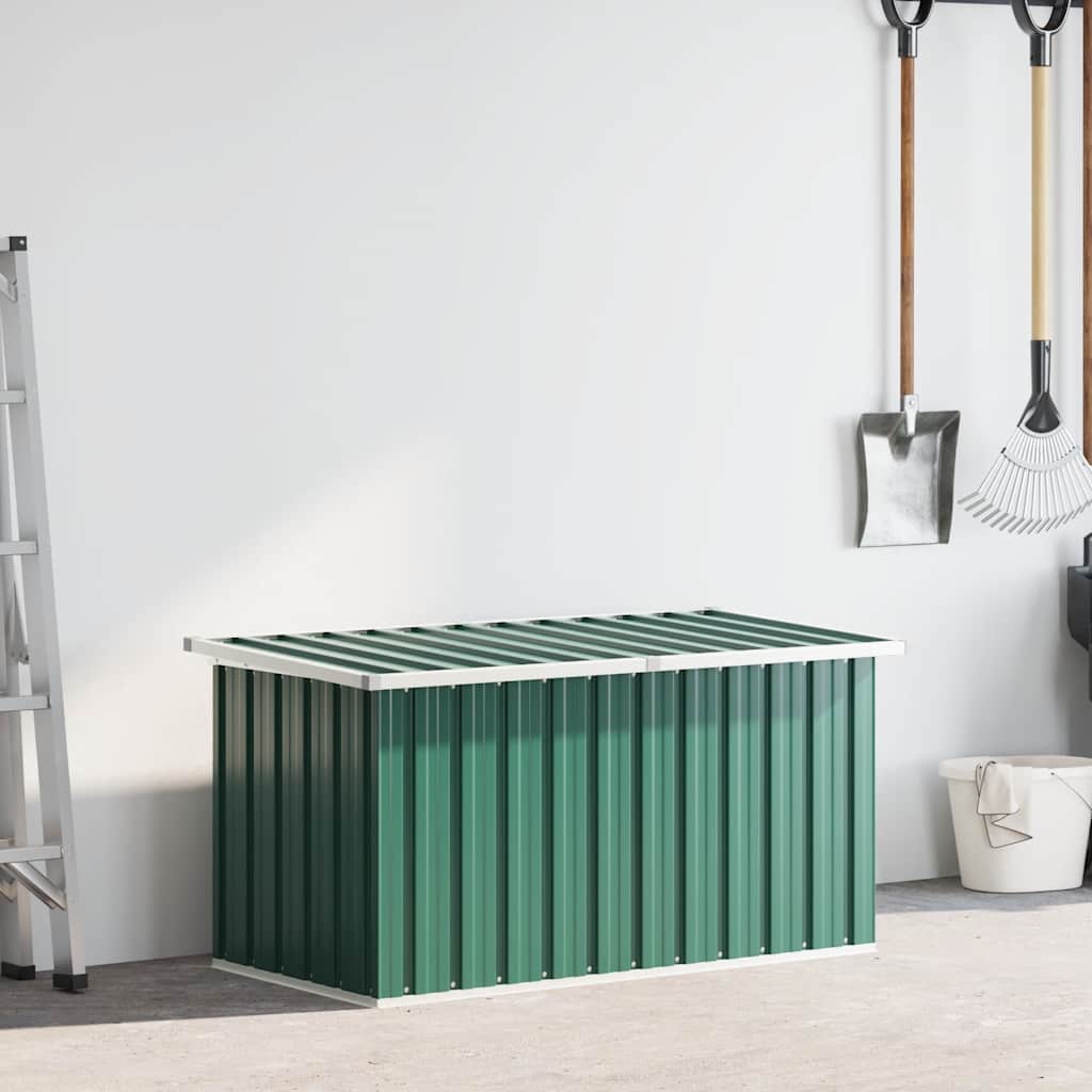 Baule da Giardino Verde 129x67x65 cm