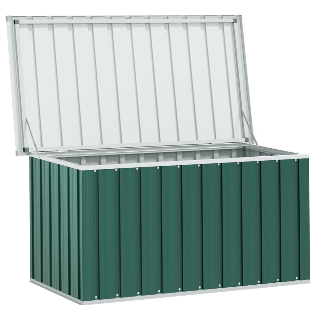 Baule da Giardino Verde 129x67x65 cm