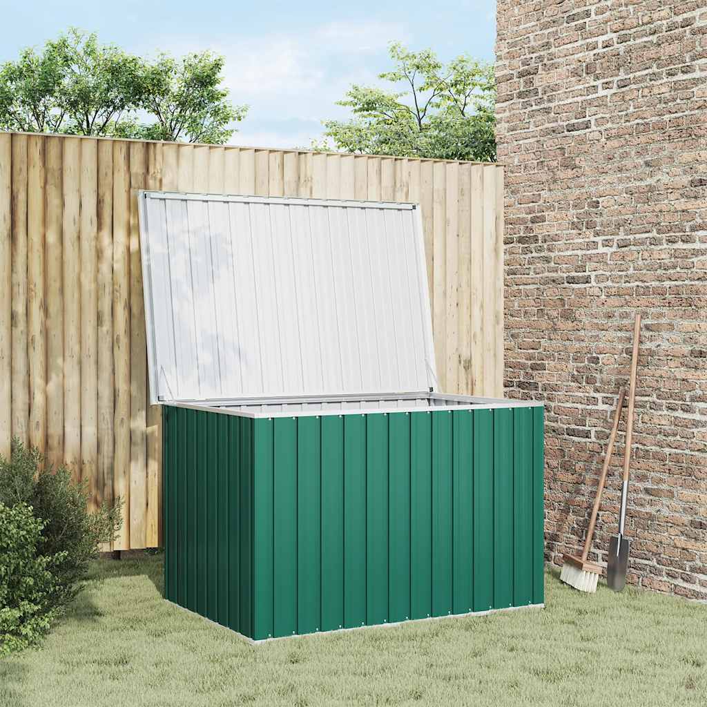 Baule da Giardino Verde 149x99x93 cm