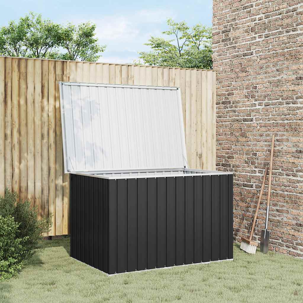Baule da Giardino Antracite 149x99x93 cm