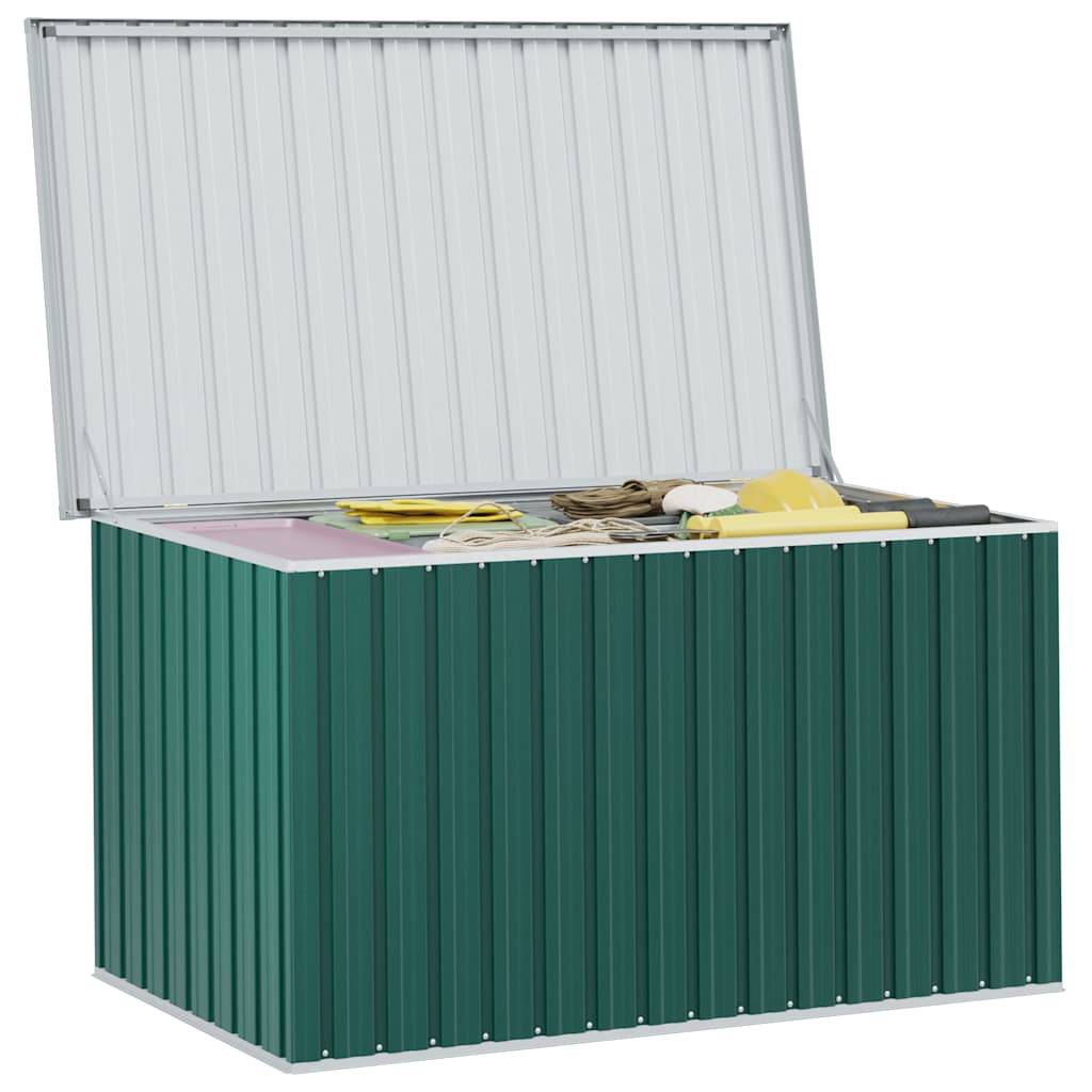 Baule da Giardino Verde 171x99x93 cm