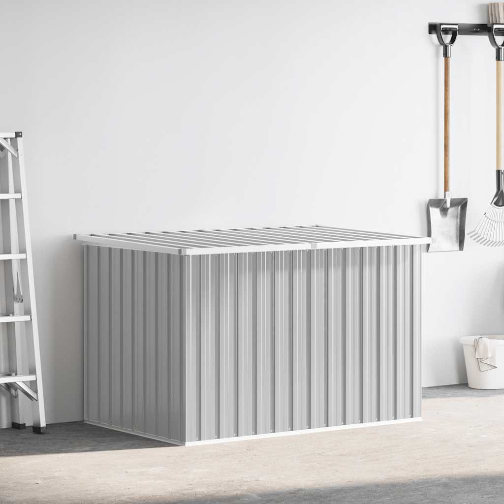 Baule da Giardino Grigio 171x99x93 cm
