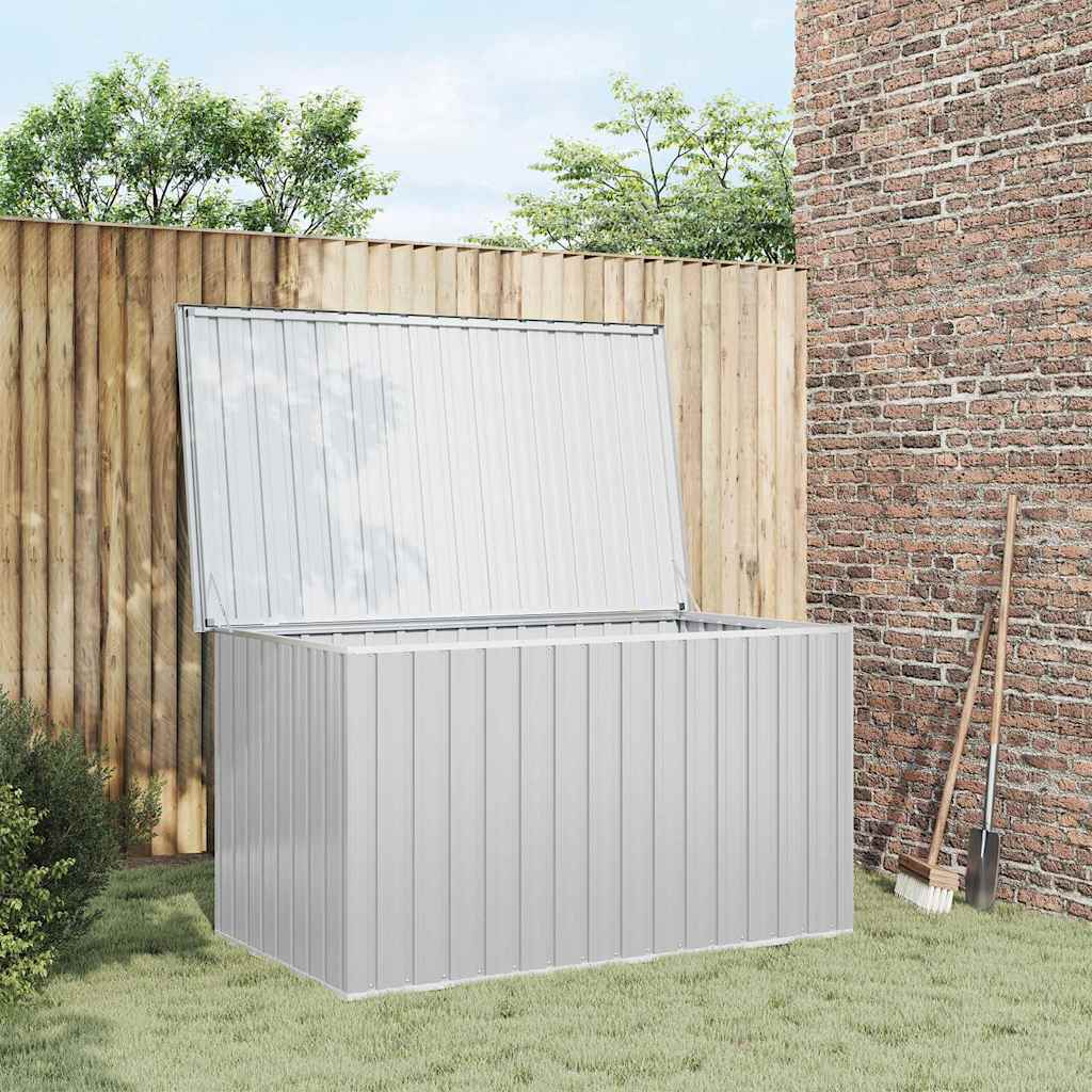 Baule da Giardino Grigio 171x99x93 cm