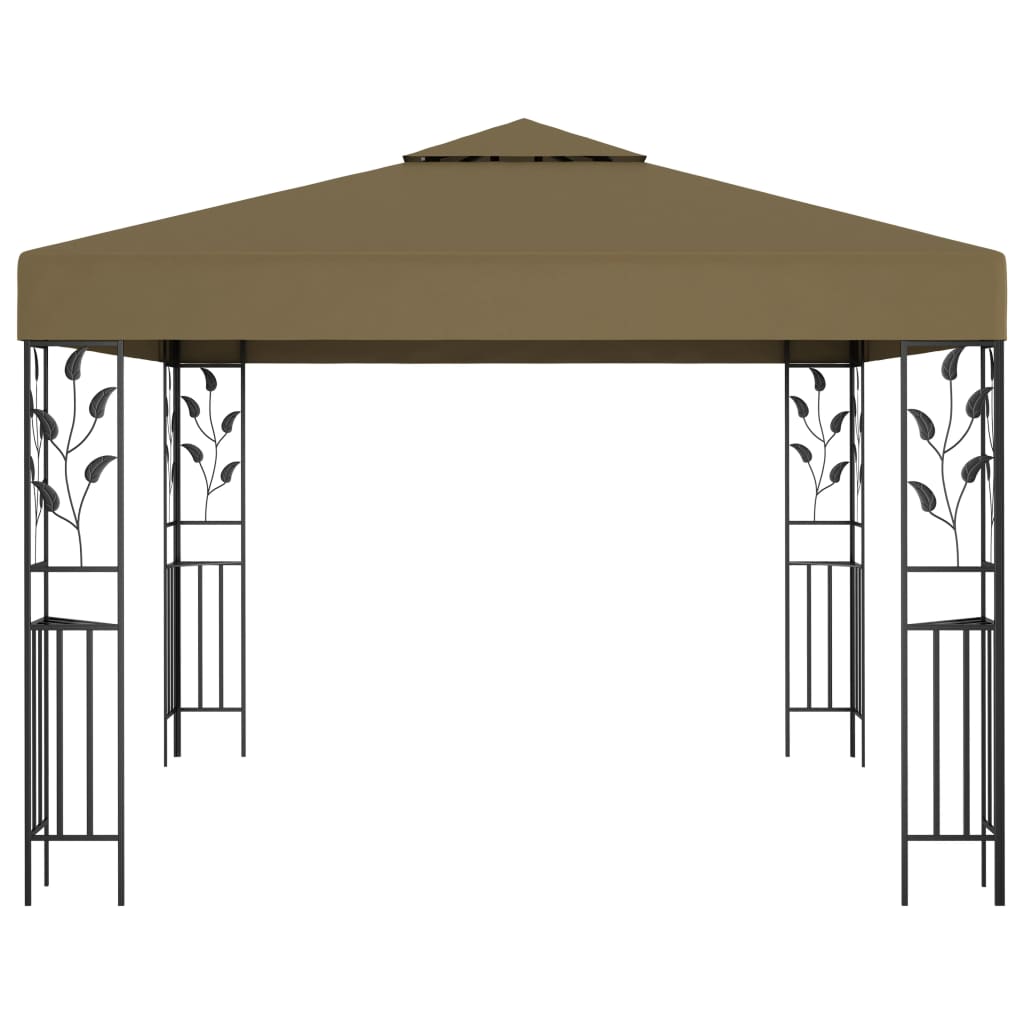 Gazebo 3x3 m Grigio Talpa 180 g/m²