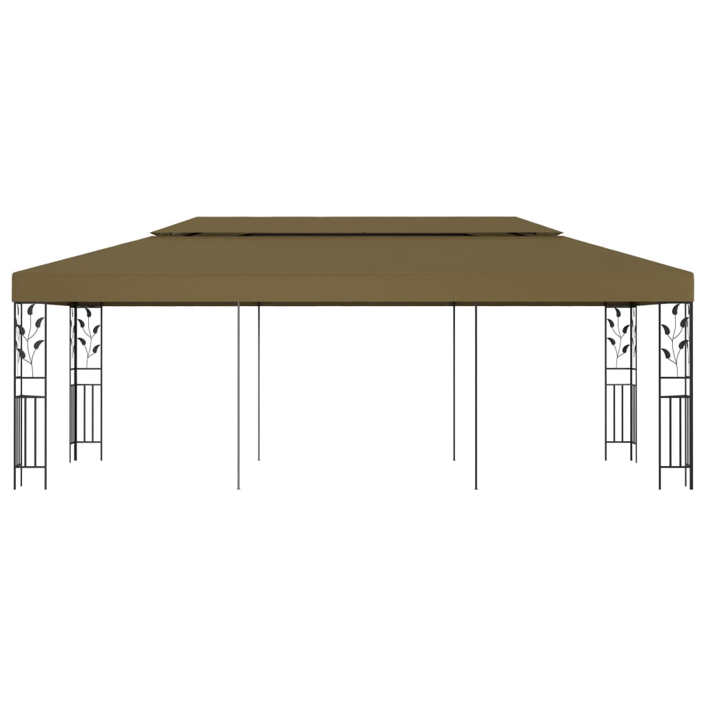 Gazebo 6x3 m Grigio Talpa 180 g/m²