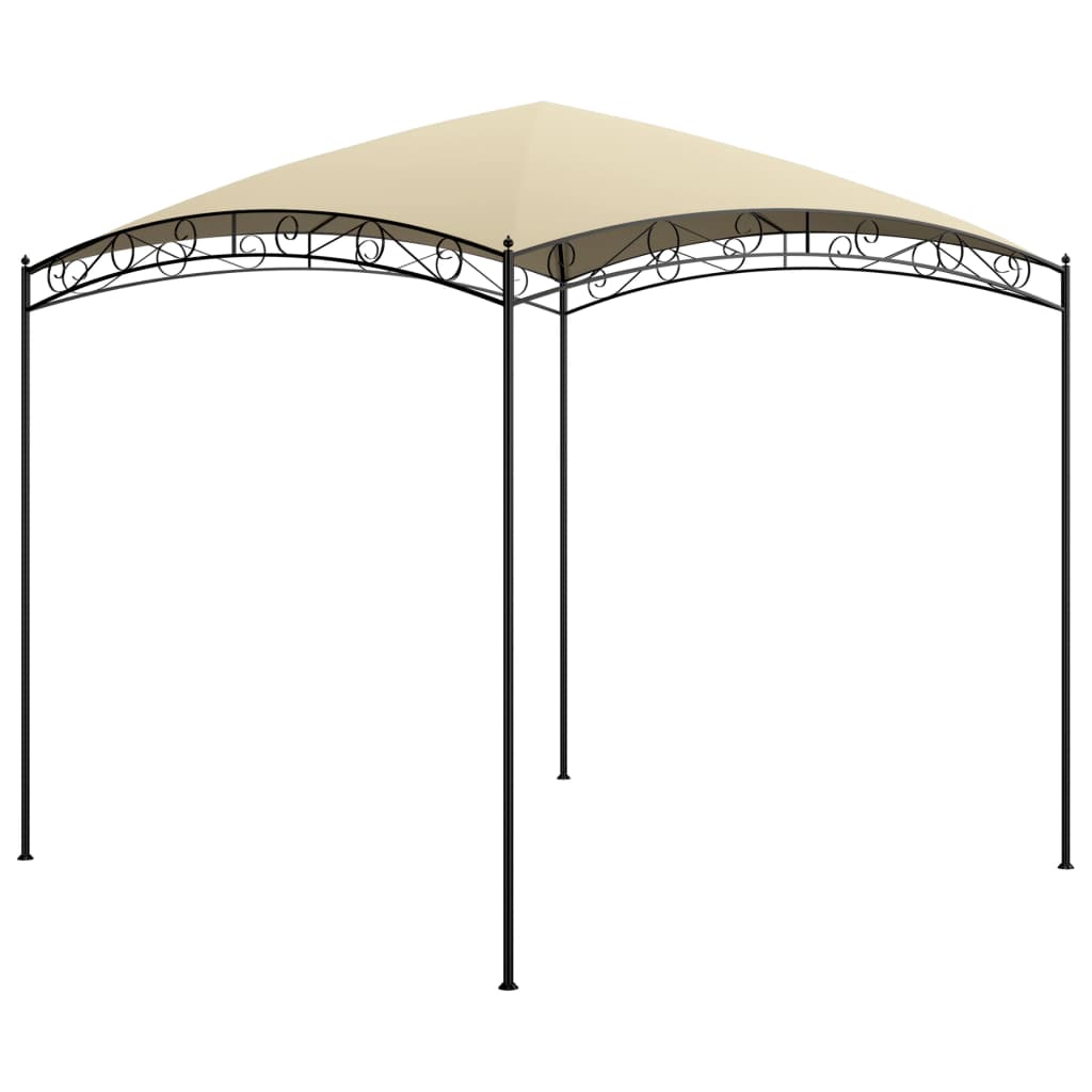 Gazebo 3x3x2,65 m Crema 180 g/m²