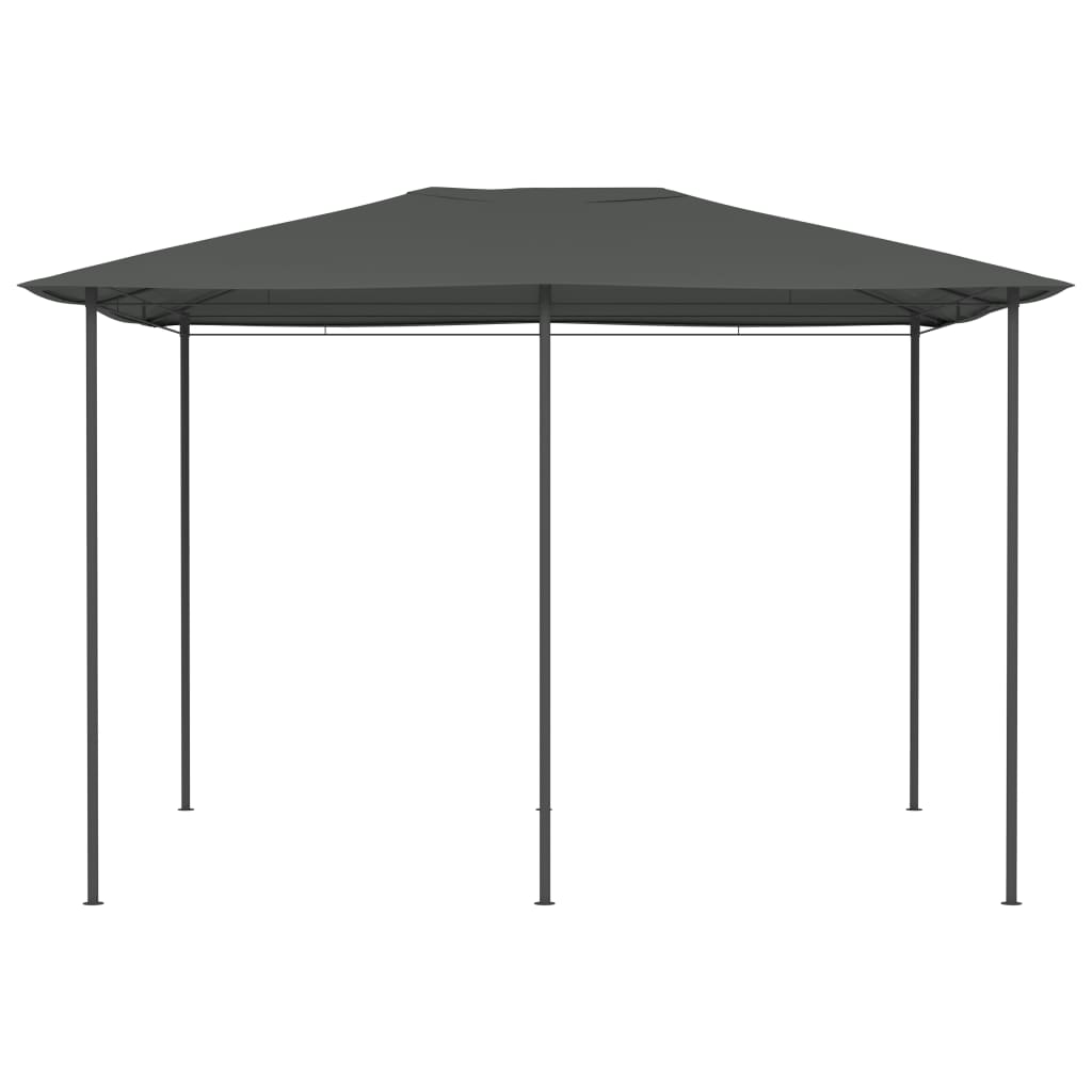 Gazebo 3x4x2,6 m Antracite 160 g/m²