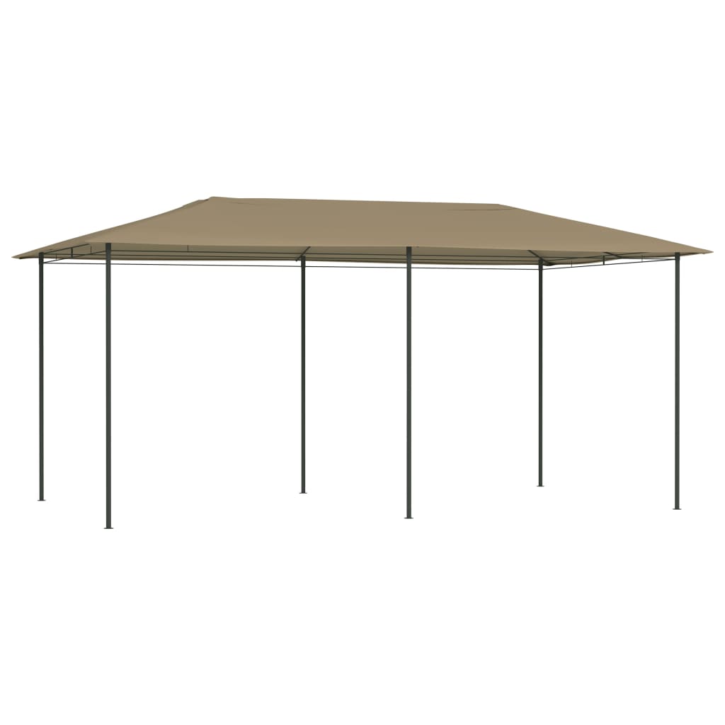 Gazebo 2,98x5,3x2,59 m Grigio Talpa 160 g/m²