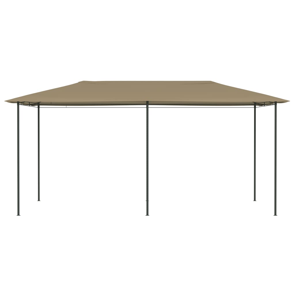 Gazebo 2,98x5,3x2,59 m Grigio Talpa 160 g/m²