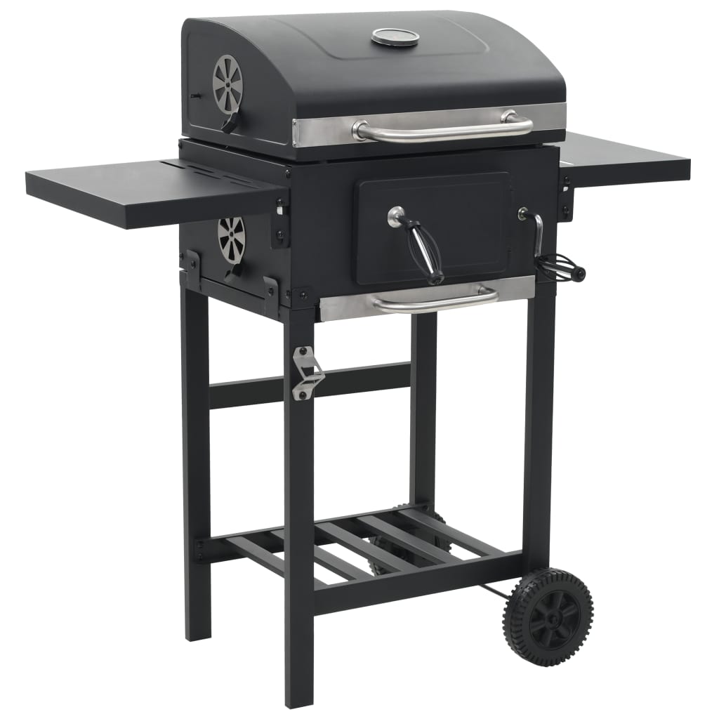 Forno per Pizza e Barbecue 3-in-1 Nero