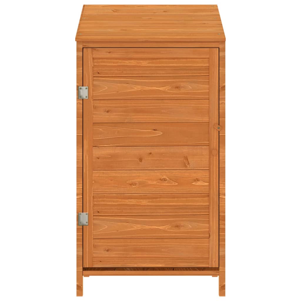 Capanno da Giardino Marrone 55x52x112cm Legno Massello di Abete