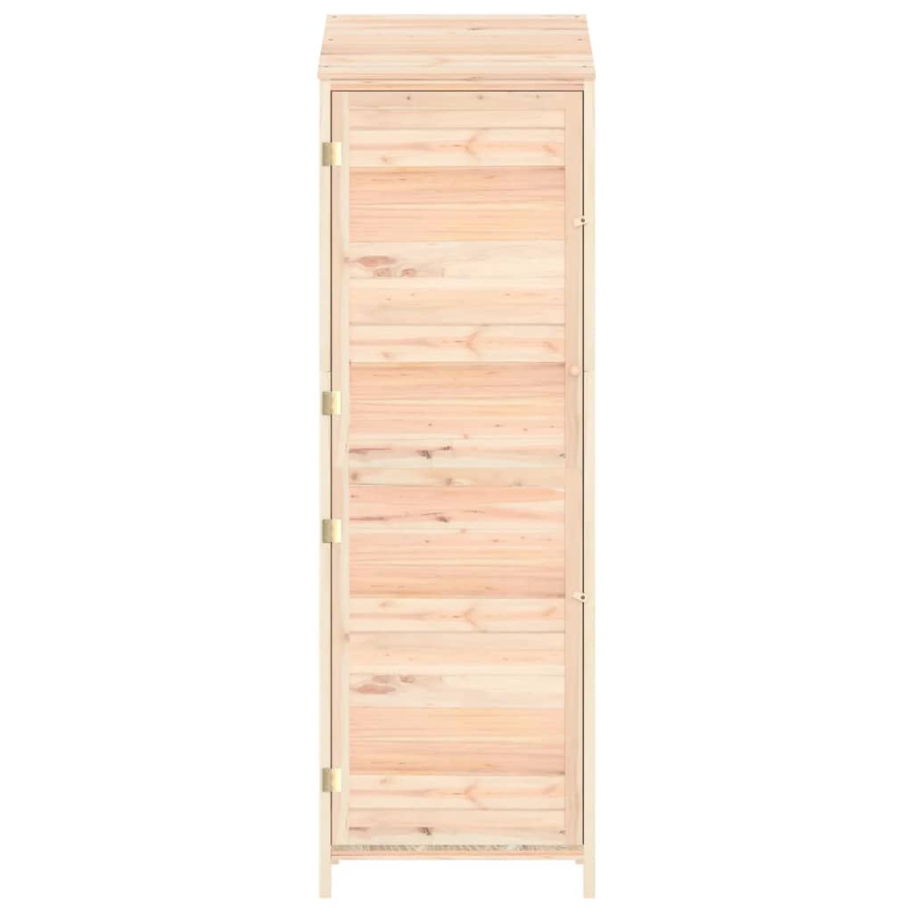 Capanno da Giardino 55x52x174,5 cm in Legno Massello di Abete
