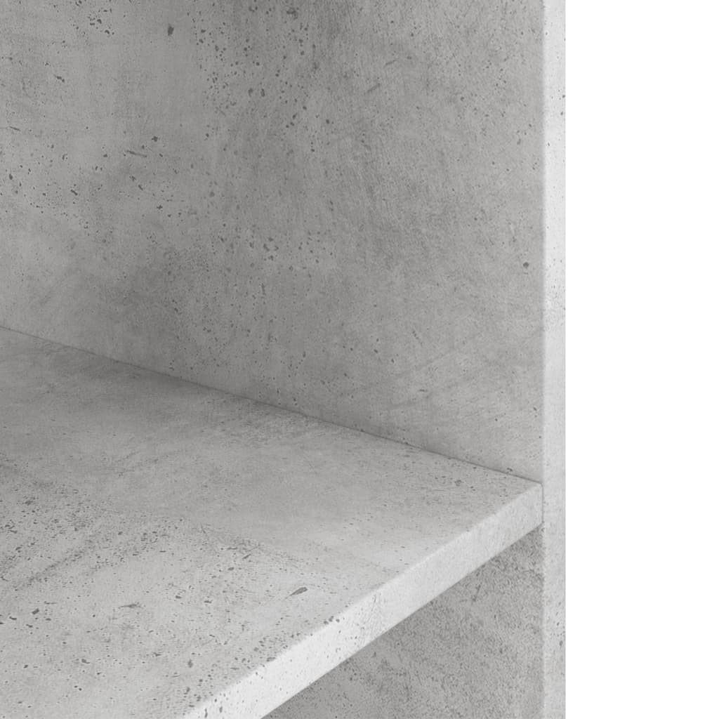 Supporto per Acquario 60,5x36x72,5cm Multistrato Grigio Cemento