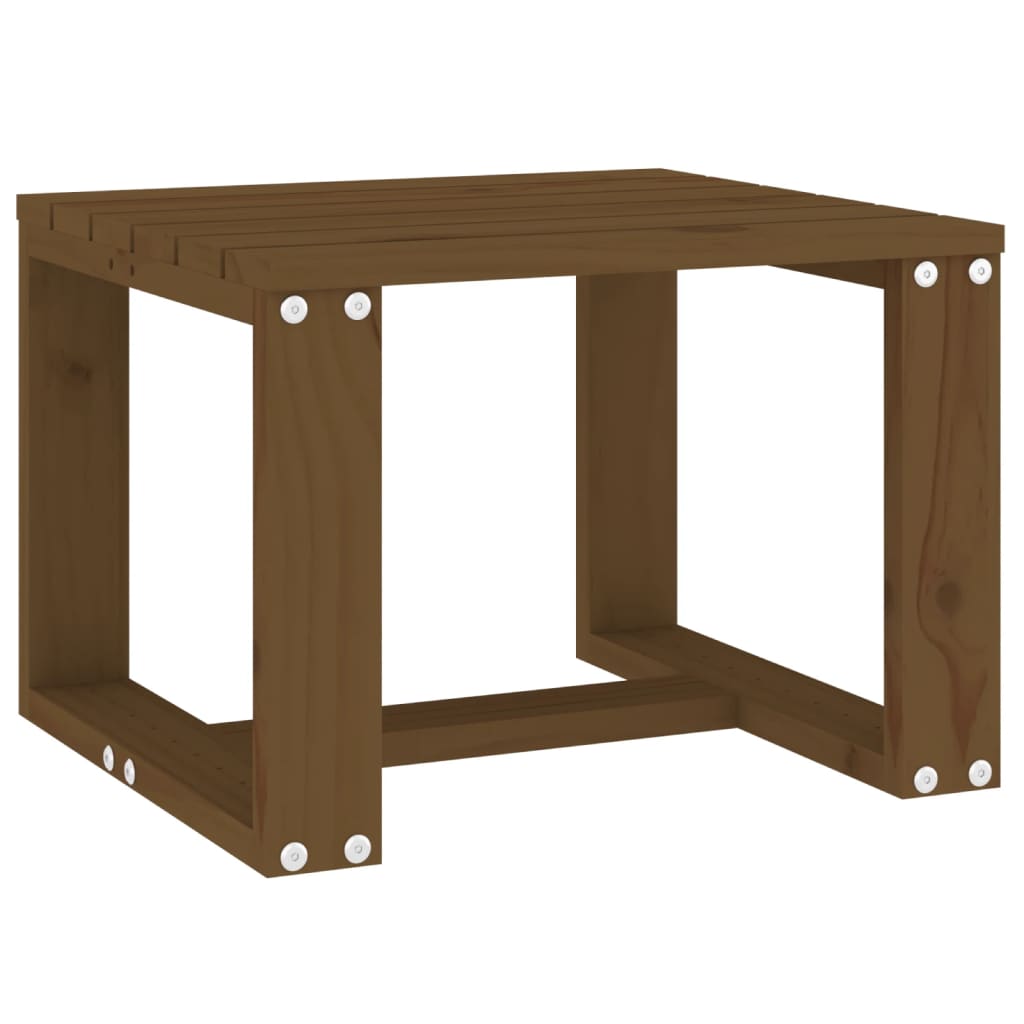 Tavolino da Giardino Ambra 40x38x28,5 cm Legno Massello Pino