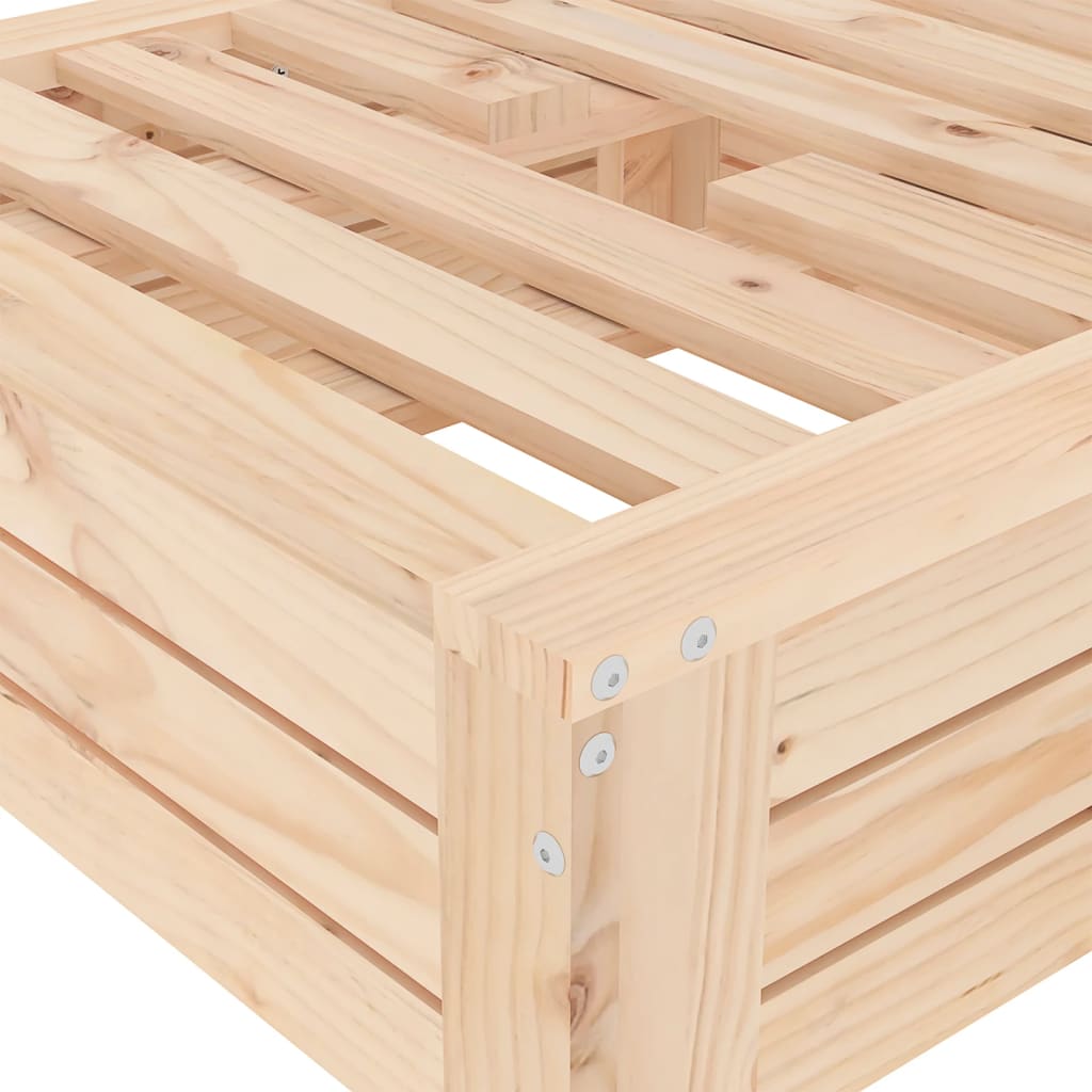 Copertura per Base Ombrellone in Legno Massello di Pino