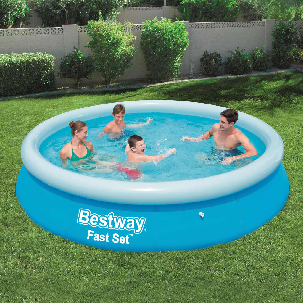 Bestway Piscina Gonfiabile Rotonda Fast Set 366x76 cm 57273