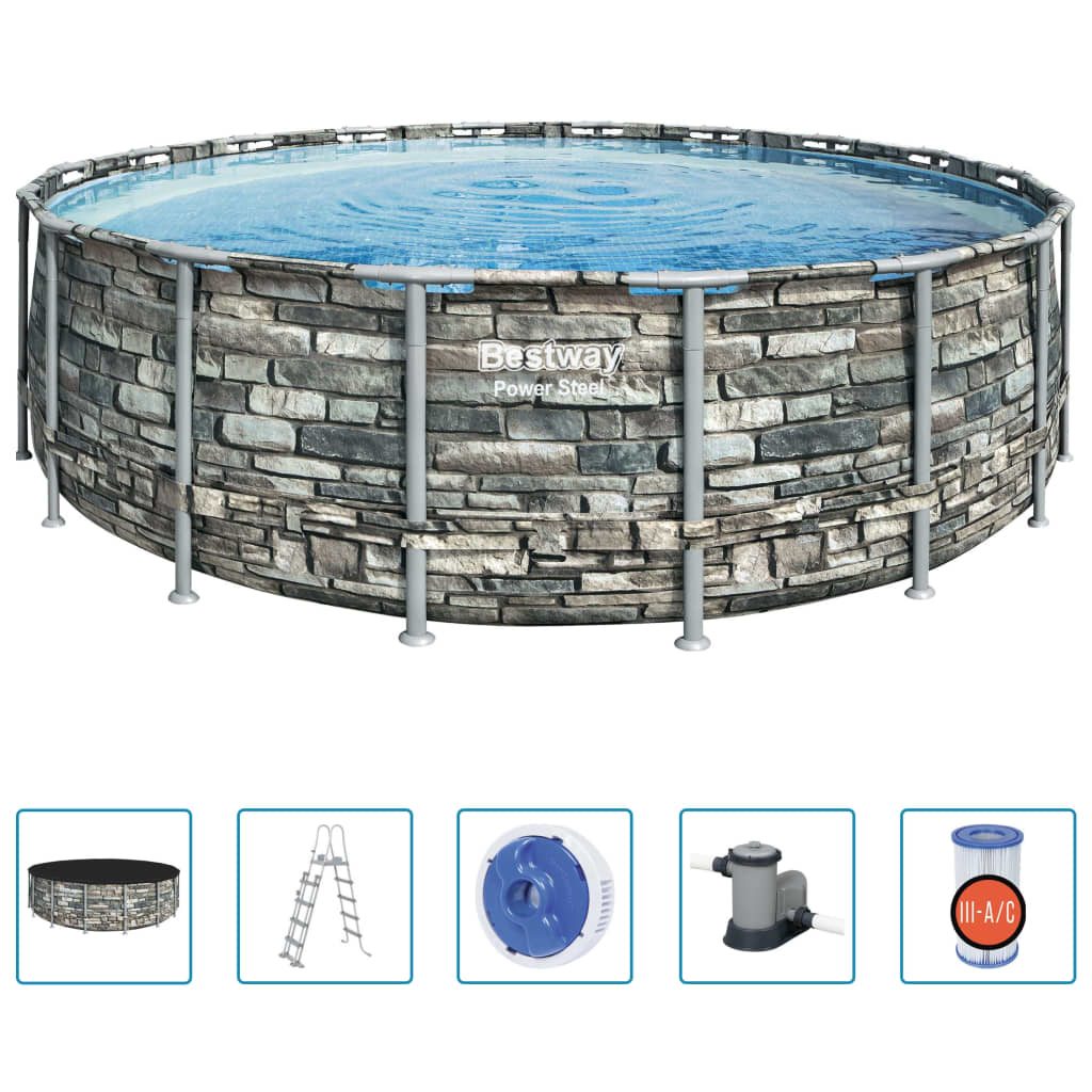 Piscina Power Steel 549x132 cm
